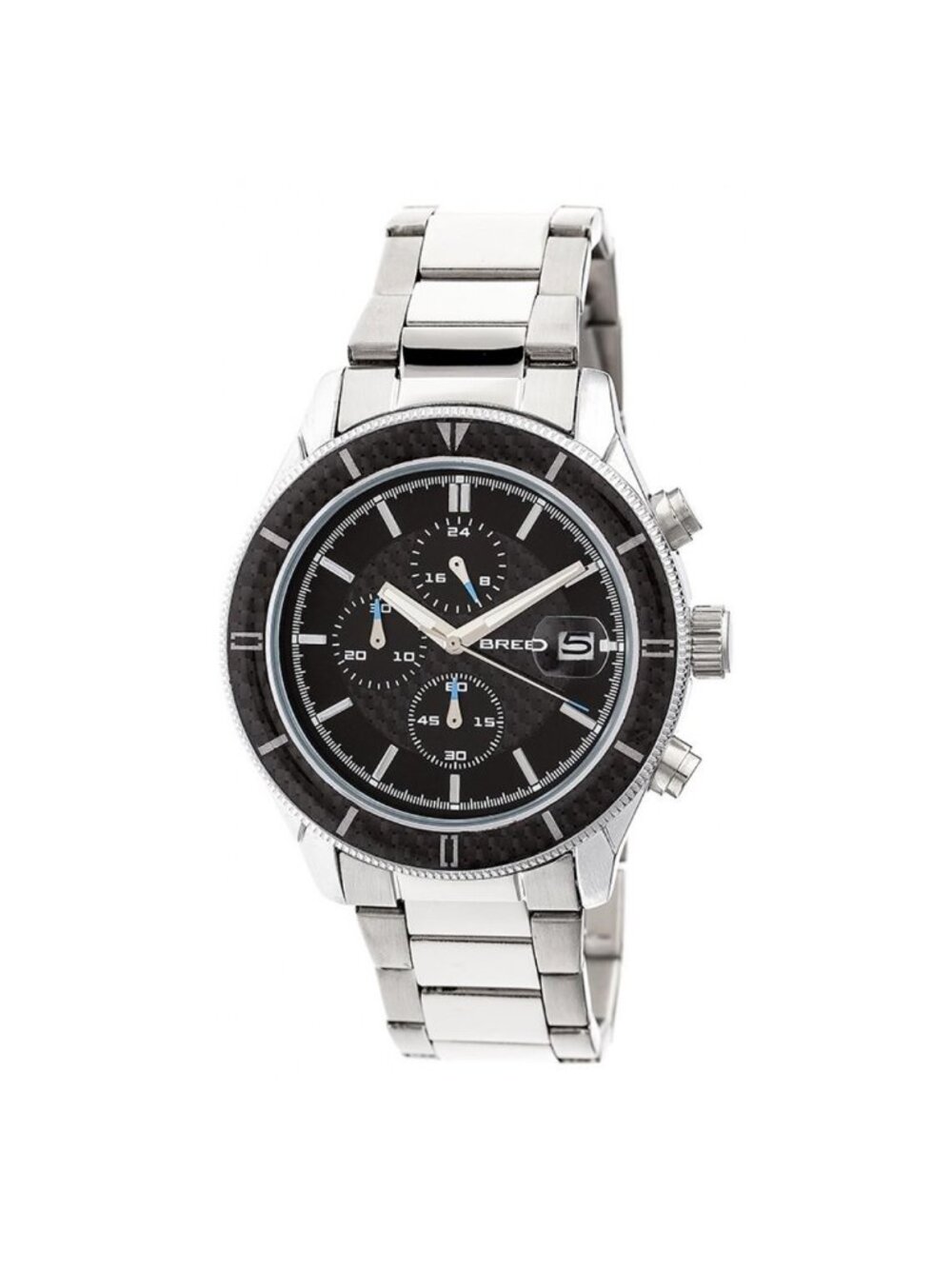 NWT Breed Maverick Chronograph Black Dial Men's Watch